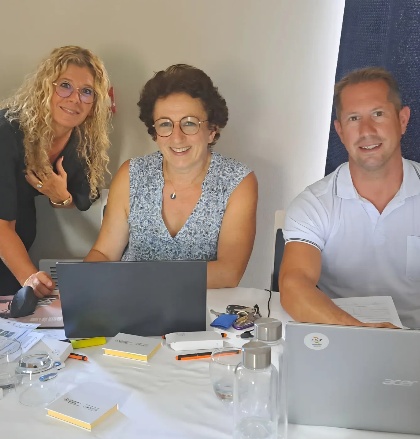 Accompagnement d’un organisme de formation autour d’une table de travail